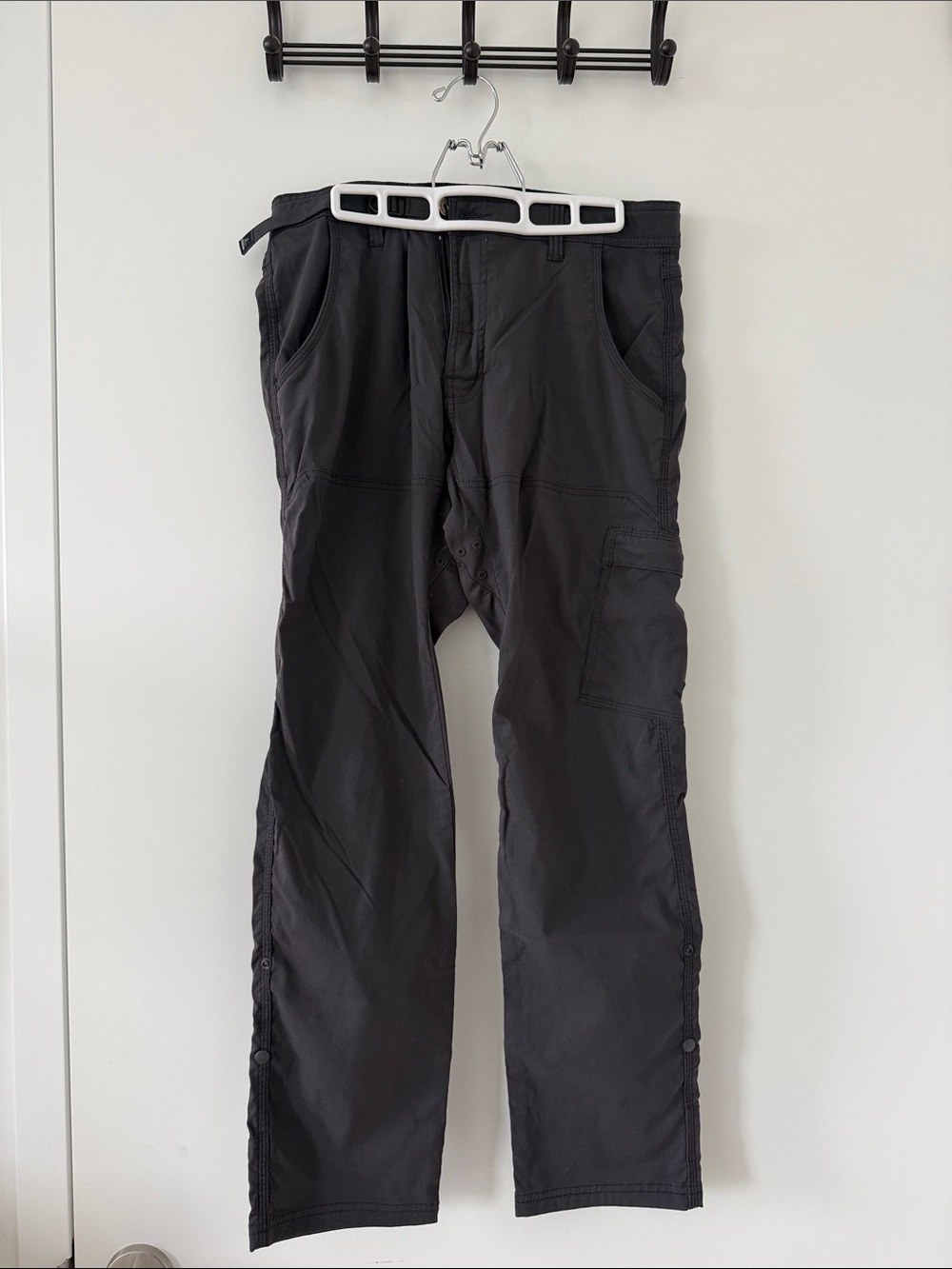 Prana Black Hiking Pants